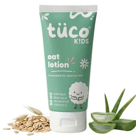 Buy Tuco Kids Oat Body Lotion - 48Hrs Moisturization, 3-15 Yrs, (50 ml) - Purplle
