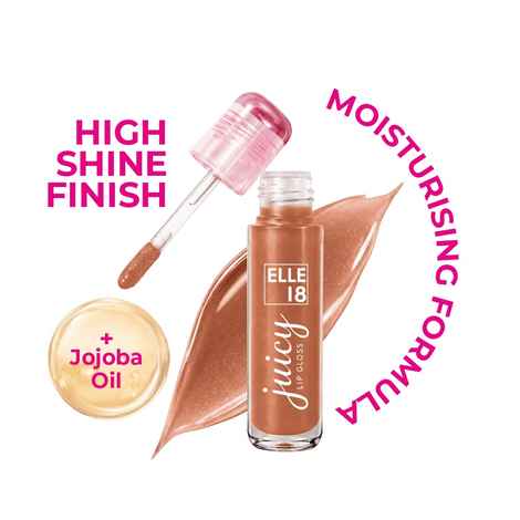 Buy Elle18 Juicy Lip Gloss, Non-Sticky, Hydrating, Honeydew Melon, (5 ml ) - Purplle