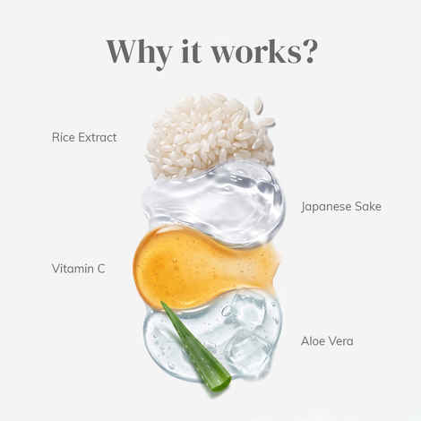 Buy ClayCo Brightening Rice & Sake Sleep Mask with Vitamin C | (30 ml) - Purplle