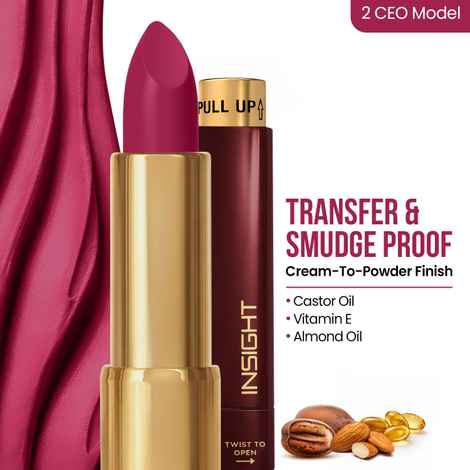 Buy Insight Cosmetics Blur Rouge Lipstick Ceo Mode (4.2 gm) - Purplle
