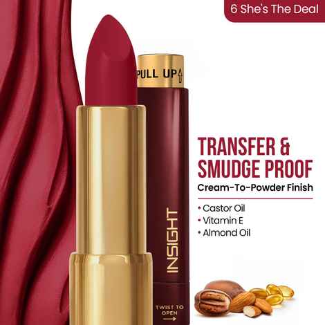 Buy Insight Cosmetics Blur Rouge Lipstick She's The Deal (4.2 gm) - Purplle