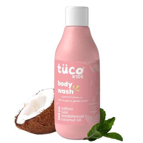 Buy Tuco Kids Body Wash - Sandalwood & Tulsi, SLS Free, (300 ml) - Purplle