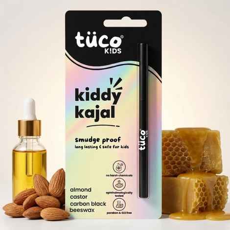 Buy Tuco Kids Matte Kajal - Organic, Lead-Free, Castor Oil, (0.35 gm) - Purplle