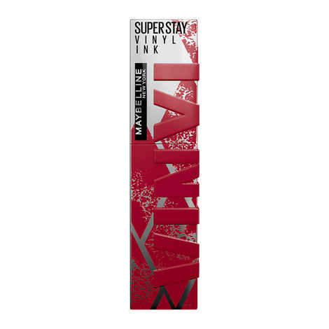 Buy Maybelline New York Superstay Vinyl Ink | Mithai Limited Edition | Mithai-proof 16H shine | Waterproof, Transferproof, Shades that suit Indian skintones - Cherry Ras, (4.2 gm) - Purplle