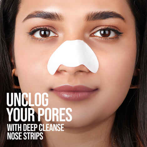 Buy Hilary Rhoda Deep Cleanse Nose Strips | Instant Removal | Removes Blackheads | Removes Whiteheads | Deep Cleanses Skin & Removes Dirt & Oil | Formulated with Natural Extracts | (10 pc) - Purplle