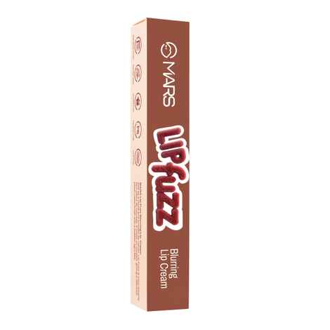 Buy MARS Lip Fuzz Blurring Mousse Cream with Cushion Tip Applicator | Paraben-Free | Air-Soft Matte Lipstick | Blurred Finish | One Swipe High Color Payoff | (08-TEDDY TOUCH) (3 ml) - Purplle