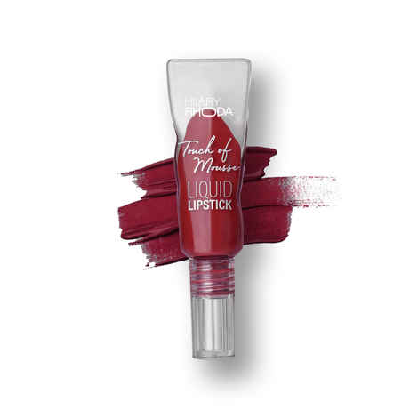 Buy Hilary Rhoda Touch Of Mousse Lipstick | Matte Finish & Long Lasting | Infused with Vitamin E | Weightless & Liquid Lipstick with Mousse Finish | Smudge & Water Proof | Vegan -(Mullberry Wine - Shade 17) (5 ml) - Purplle