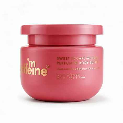 Buy mCaffeine Sweet Escape Whipped Perfumed Body Butter (200 gm) - Purplle