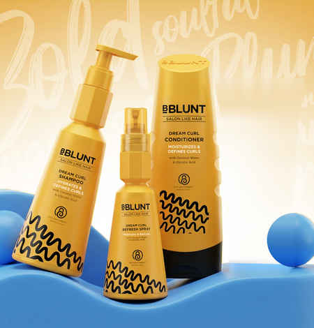 Buy BBLUNT Dream Curl Complete Routine,Haircare Kit Combo of 3 - Purplle