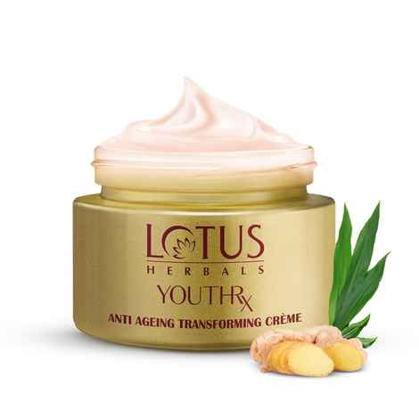 Buy Lotus Herbals YouthRx Anti Ageing Transforming Cream SPF 25 | PA+++ | Preservative Free | (30 gm) - Purplle