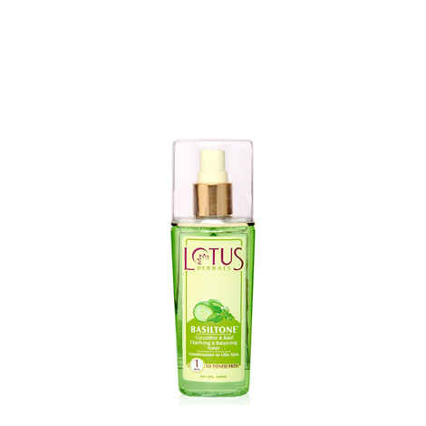 Buy Lotus Herbals Basiltone Clarifying & Balancing Skin Toner | With Cucumber & Basil | For Combination & Oily Skin | 100ml - Purplle