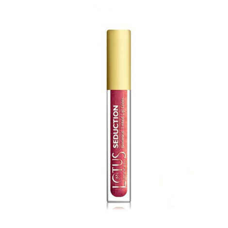 Buy Lotus Herbals Seduction Lip Gloss Strawberry Punch 41 (4 g) - Purplle
