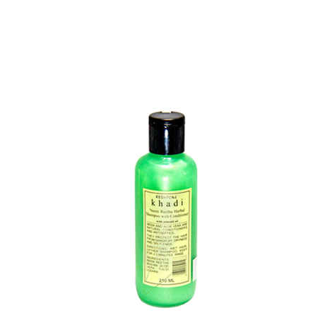 Buy Khadi Neem Reetha Herbal Shampoo With Conditioner With Almond Oil 210 ml - Purplle