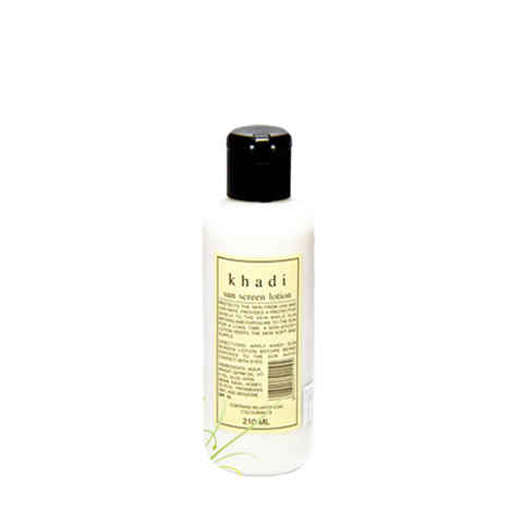 Buy Khadi Sunscreen Lotion 210 ml - Purplle