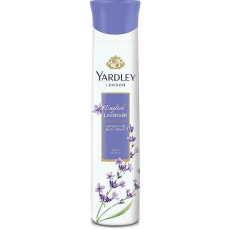 Buy Yardley Refreshing Body Spray English Lavender (150 ml) - Purplle