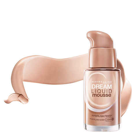 Buy Maybelline Dream Mousse Liquid Foundation Porcelai Ivory - Purplle