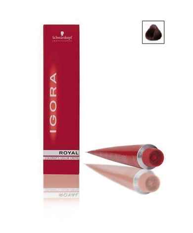 Buy Schwarzkopf IGORA Royal Auburn Red Medium Brown 4-68 (60 ml) - Purplle