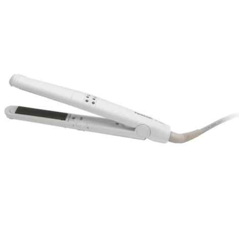 Buy Panasonic EH-HW17 Hair Straightener Cum Curler (White) - Purplle