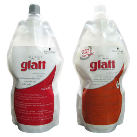 Buy Schwarzkopf Glatt No. 0 (pouch) (400 ml) - Purplle