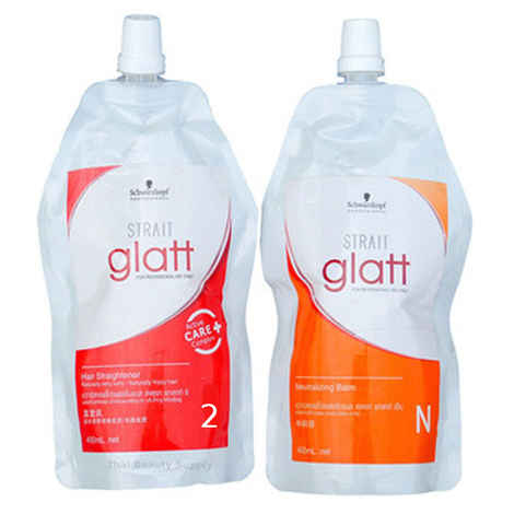 Buy Schwarzkopf Glatt No. 2 (pouch) (400 ml) - Purplle
