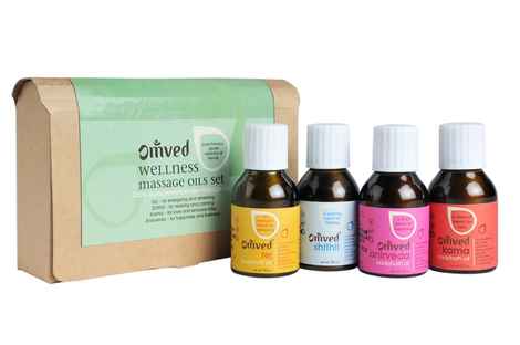 Omved Aromatherapy Wellness Massage Oils Kit