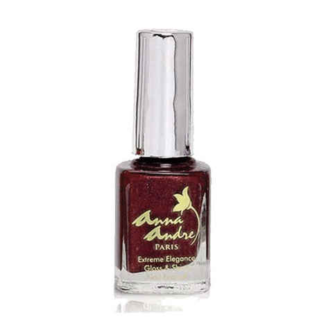 Buy Anna Andre - Extreme Elegance Gloss and Shine Nail Enamel 80037 Violet Vow (9 ml) - Purplle