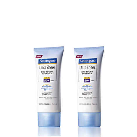 Buy Neutrogena Ultra Sheer SPF-50 (30 ml) (Pack of 2) - Purplle