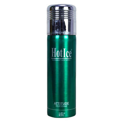 Buy Hot Ice Attitude Deodorant For Men (200 ml) - Purplle