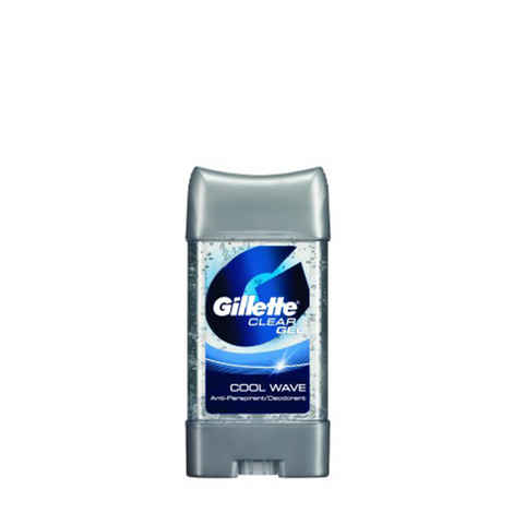 Buy Gillette Clear Gel Anti-Perspirant Deodorant - Cool Wave (113 g) - Purplle