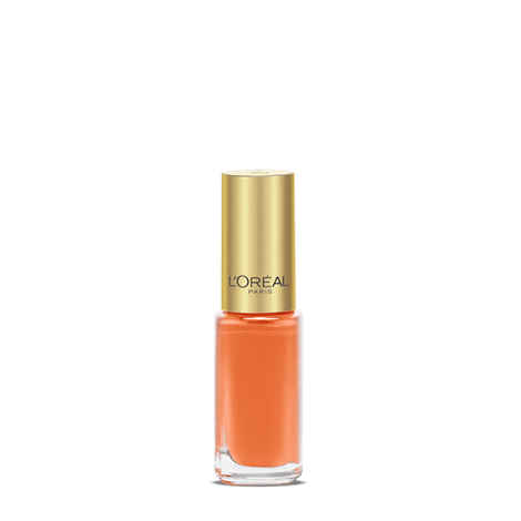 Buy L'Oreal Paris Color Riche Le Vernis Lush Tangerine Nail Polish 303 - Purplle