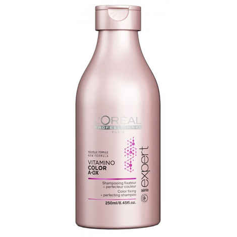 Buy L'Oreal Professionnel Serie Expert Vitamino Color A-OX Color Radiance Protecting Shampoo (250 ml) - Purplle