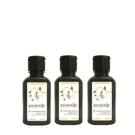 Richfeel Aromatherapy Oil For Hair Loss (80 ml) (Pack of 3)