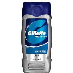 Buy Gillette Oil Control 2 in 1 Face Wash and Body Wash (354 ml) (Pack of 3) - Purplle