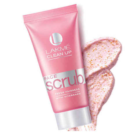 Buy Lakme Clean up Fresh Fairness Face Scrub (50 g) - Purplle