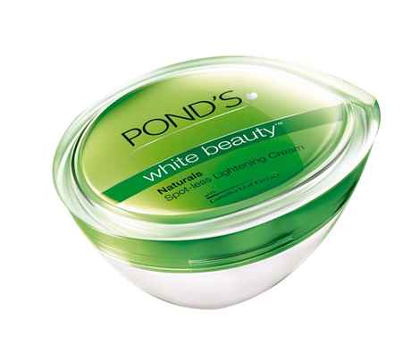 Buy Ponds White Beauty Naturals Spot less Lightening Cream (25 g) - Purplle
