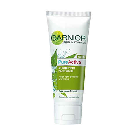 Garnier Skin Naturals, Pure Active Neem Face Wash (50 g)