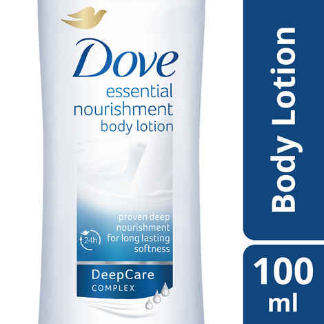 Buy Dove Essential Nourishment Body Lotion (100 ml) - Purplle