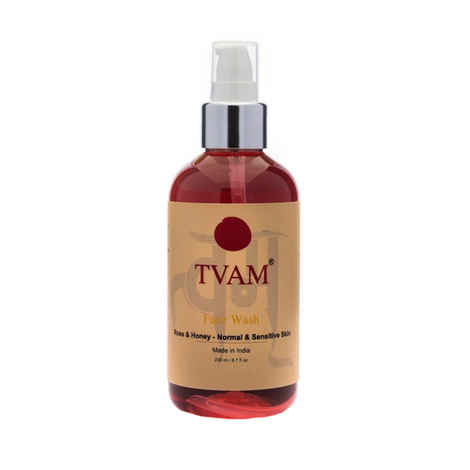 Buy TVAM Rose & Honey Face Wash For Normal & Sensitive Skin (200 ml) - Purplle