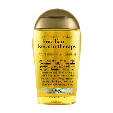 Buy OGX (Organix) Brazilian Keratin therapy Anti Breakage Serum (100 ml) - Purplle