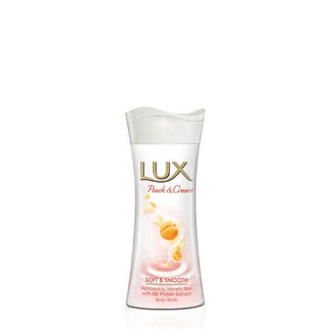 Buy Lux Peach And Cream Body Wash (240 ml) - Purplle