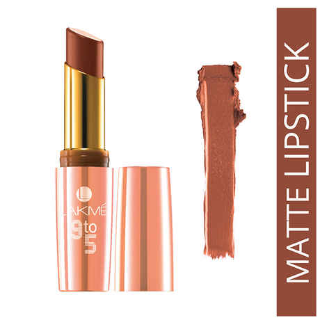 Buy Lakme 9 to 5 Lip Color Coffee Command MB1 (3.6 ml) - Purplle