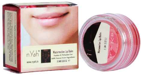 Buy nYah Watermelon Lip Balm (9 g) - Purplle