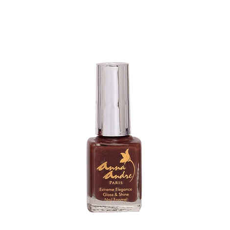 Buy Anna Andre - Extreme Elegance Gloss and Shine Nail Enamel 80065 Hot Chocolate (9 ml) (Pack of 2) - Purplle