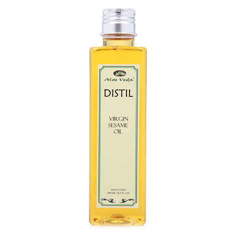 Aloe Veda Massage Oil Virgin Sesame Oil 200 ml