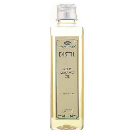 Buy Aloe Veda Body Massage Oil Stress Relief 200 ml - Purplle