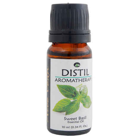 Buy Aloe Veda Sweet Basil Essential Oil 10 ml - Purplle