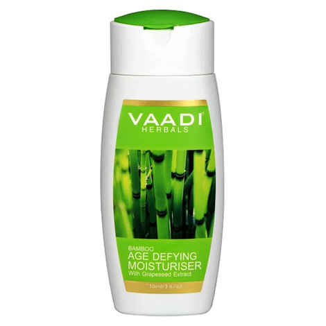 Buy Vaadi Herbals Bamboo Age Defying Moisturiser With Grapeseed Extract (110 ml) - Purplle