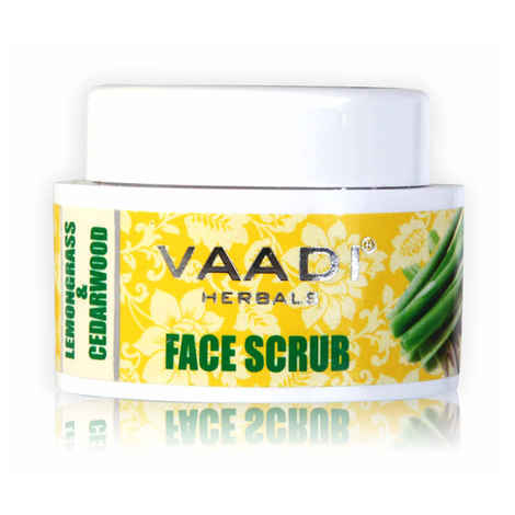 Buy Vaadi Herbals Lemongrass Anti-Pigmentation Face Scrub (15 g) - Purplle