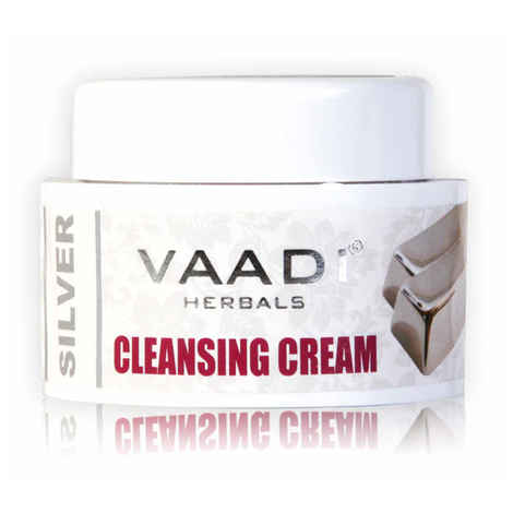 Buy Vaadi Herbals Silver Cleansing Cream Pure Silver Dust & Sandalwood Oil (15 g) - Purplle