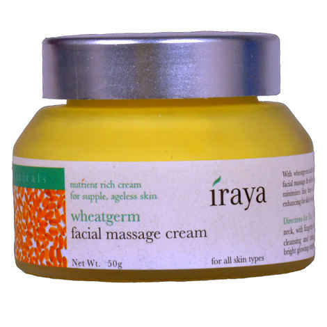 Buy Iraya Wheatgerm Facial Massage Cream (50 g) - Purplle